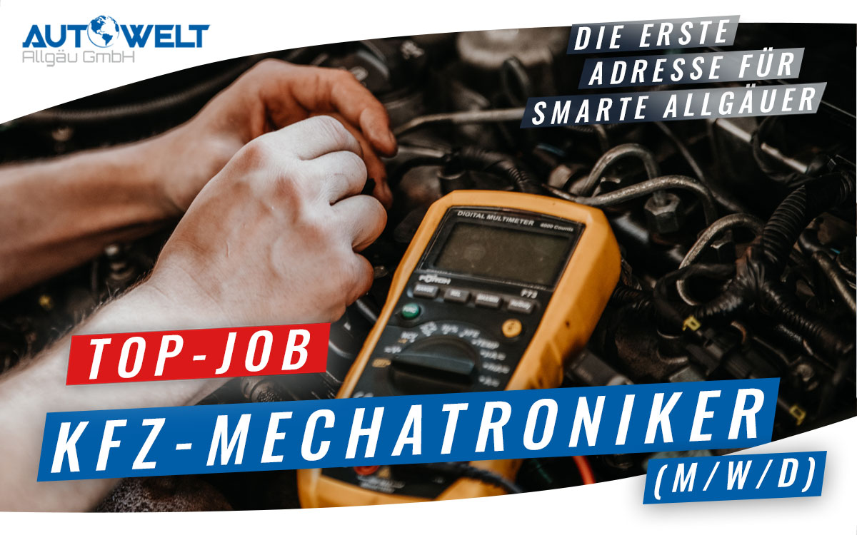 Stellenanzeige KFZ-Mechatroniker Autowelt Allgäu GmbH