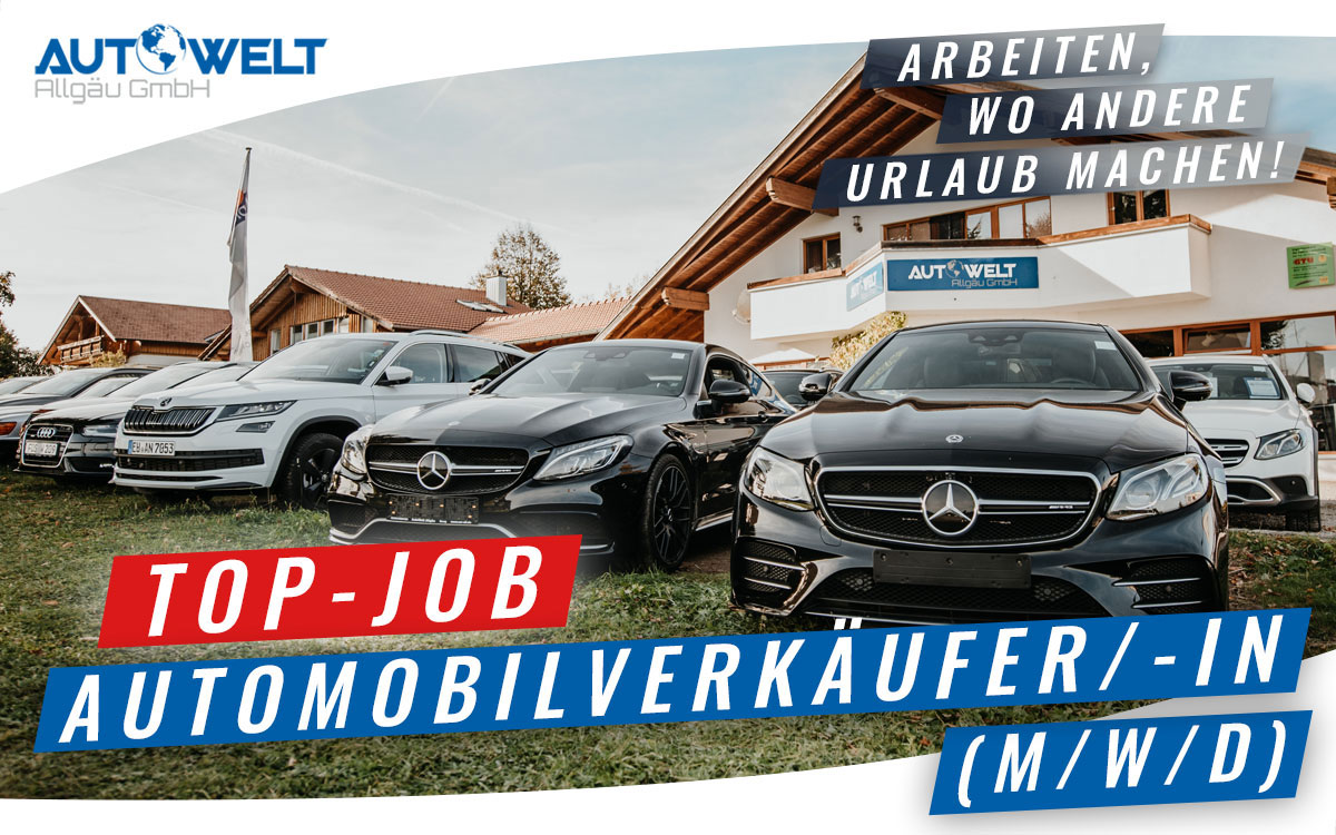Automobilverkäufer (m/w/d) Autowelt Allgäu GmbH